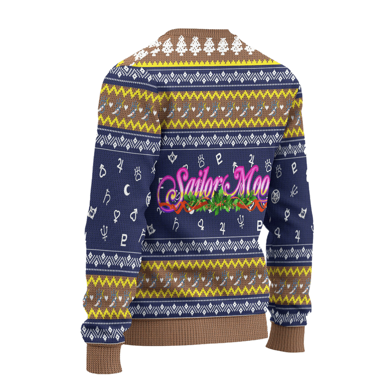 Sailor Uranus Ugly Christmas Sweater Sailor Moon Anime Xmas Gift Nearkii