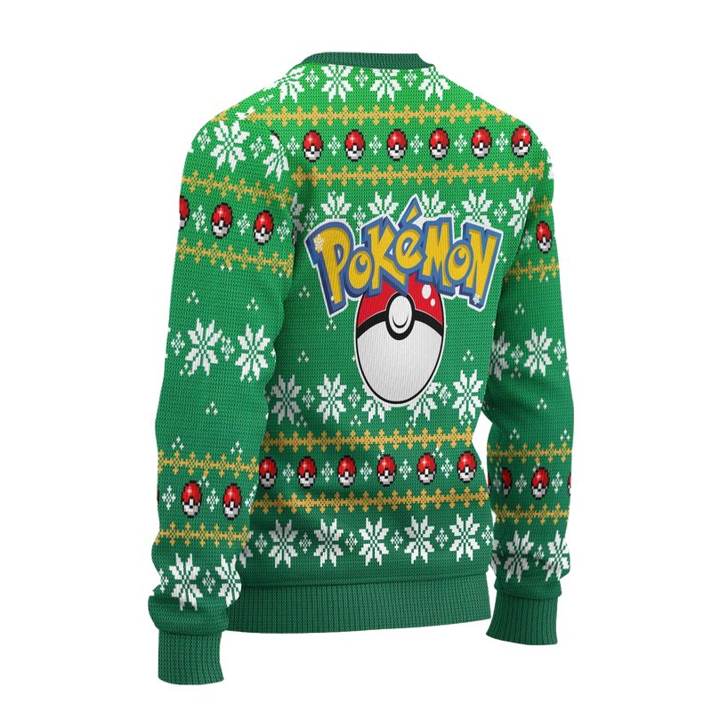 Pokemon Rayquaza Anime Ugly Christmas Sweater Xmas Gift Nearkii