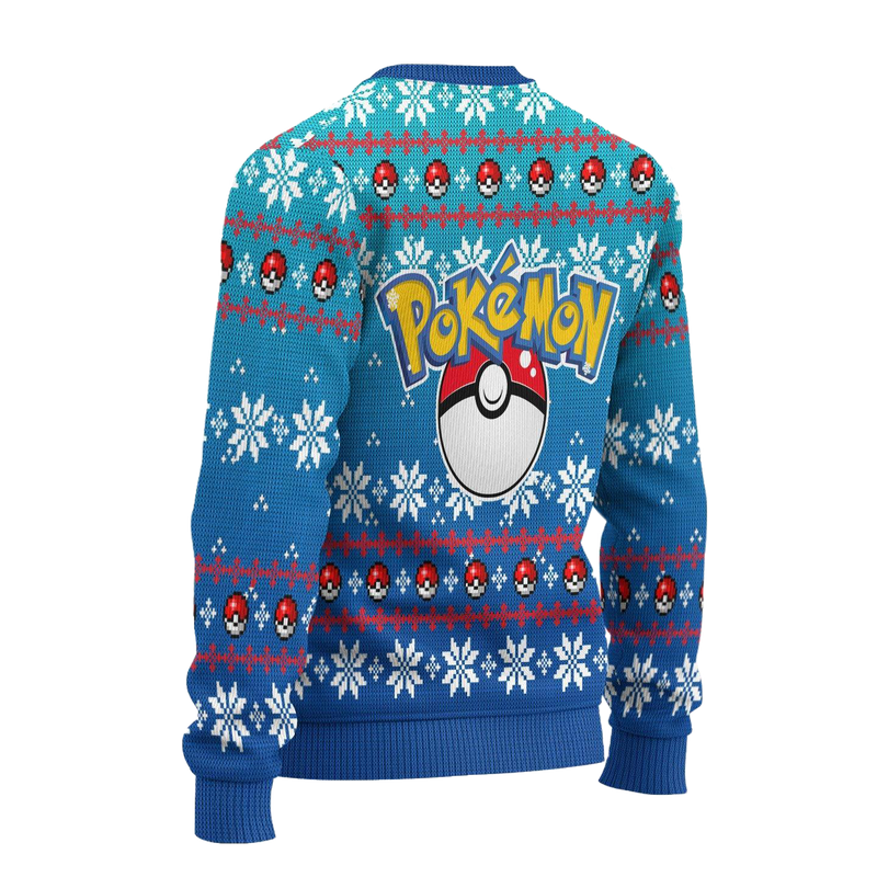 Pokemon Lucario Anime Ugly Christmas Sweater Xmas Gift Nearkii