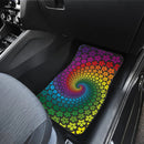 Hippie Flowers Pattern Car Floor MatsCar Accessories Nearkii