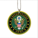 Military US Army Car Ornament Custom Car Accessories Decorations Nearkii
