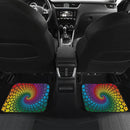 Hippie Flowers Pattern Car Floor MatsCar Accessories Nearkii
