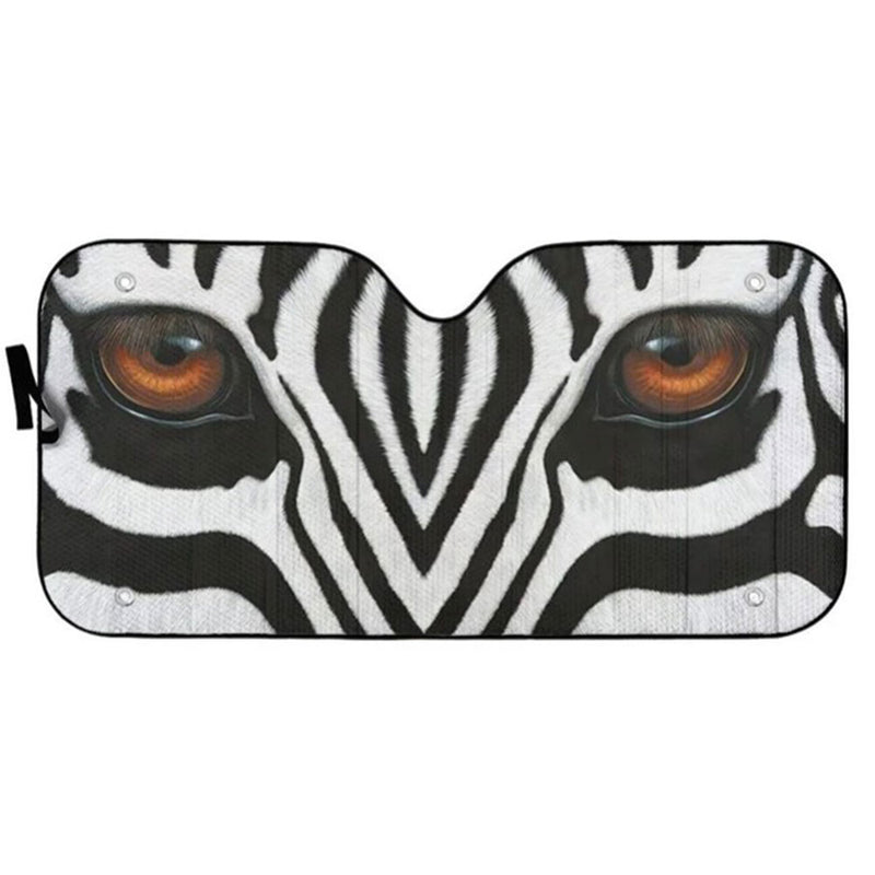 Zebra Eyes Car Auto Sun Shades Windshield Accessories Decor Gift Nearkii