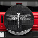 Dragonfly Art Jeep Car Spare Tire Cover Gift For Campers Nearkii