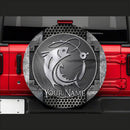 Fishing Fisherman Jeep Car Spare Tire Cover Gift For Campers Nearkii