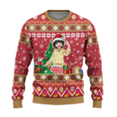 Himawari Uzumaki Anime Ugly Christmas Sweater Custom Boruto Xmas Gift Nearkii