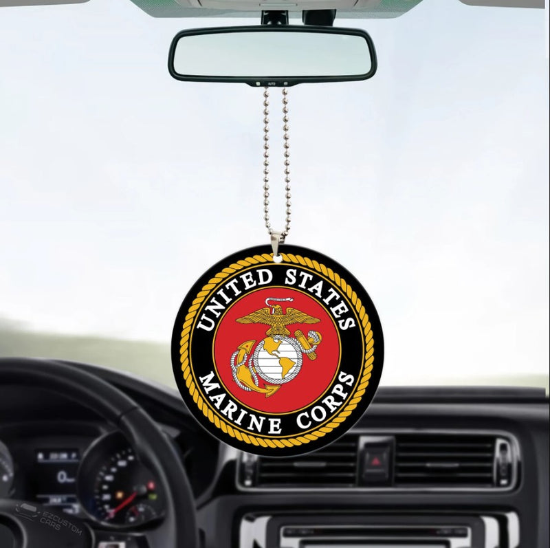 Army US Marine Corps Car Ornament Custom Car Accessories Decorations Nearkii