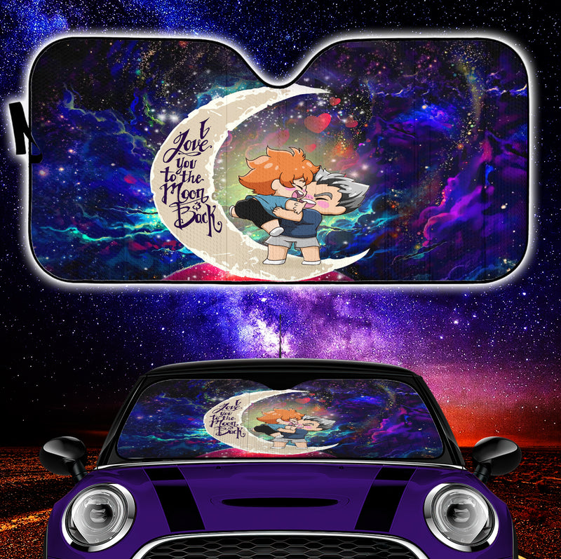Bokuhina Love You To The Moon Galaxy Car Auto Sunshades Nearkii