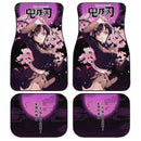 Demon Slayers Anime Car Floor Mats Kanao Tsuyuri Kimetsu no Yaiba Car Accessories Nearkii