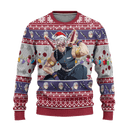 Demon Slayer Tengen Uzui Anime Ugly Christmas Sweater Xmas Gift