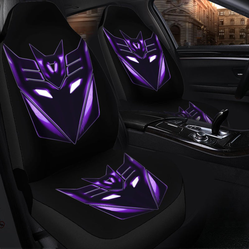 Decepticon Transformers Premium Custom Car Seat Covers Decor Protector Nearkii