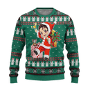 Tanjiro Kamado Demon Slayer Anime Ugly Christmas Sweater Xmas Gift Nearkii