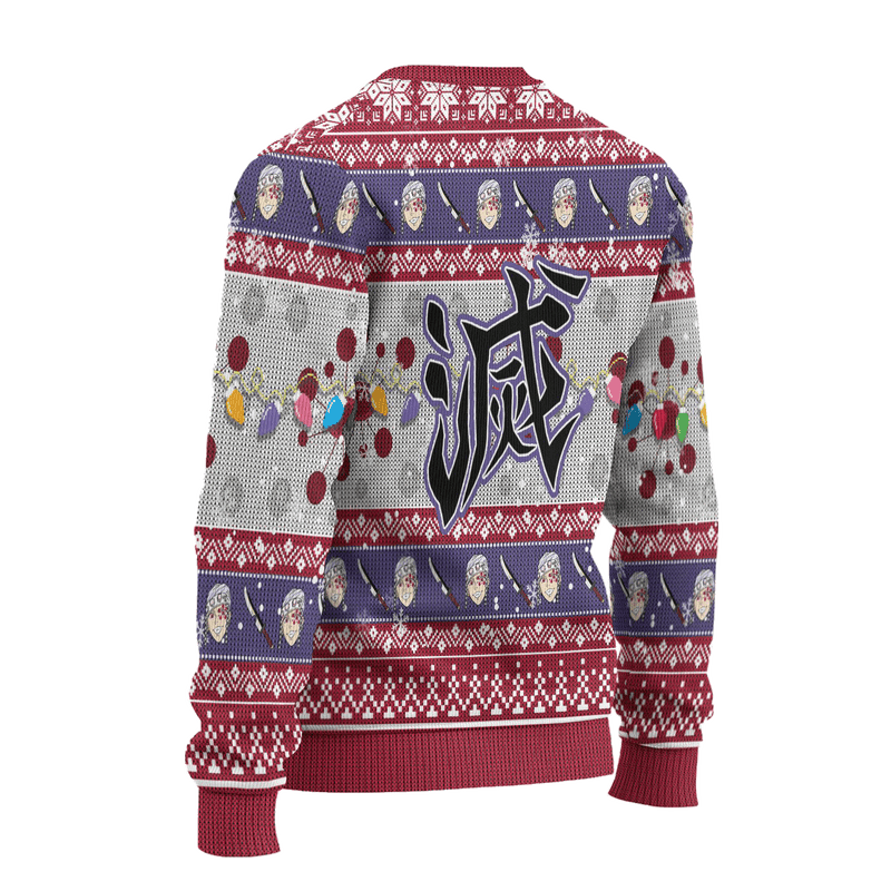 Demon Slayer Tengen Uzui Anime Ugly Christmas Sweater Xmas Gift