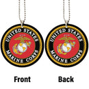 Army US Marine Corps Car Ornament Custom Car Accessories Decorations Nearkii