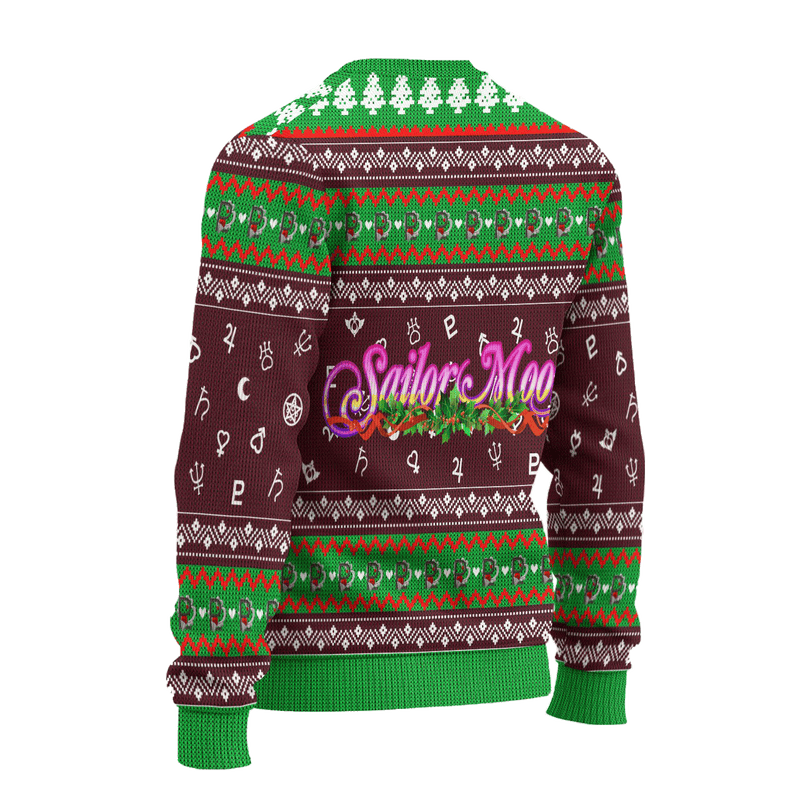 Sailor Pluto Ugly Christmas Sweater Sailor Moon Anime Xmas Gift Nearkii