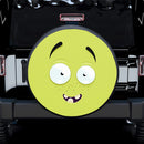 Emotion Yellow Face Spare Tire Cover Gift For Campers Nearkii