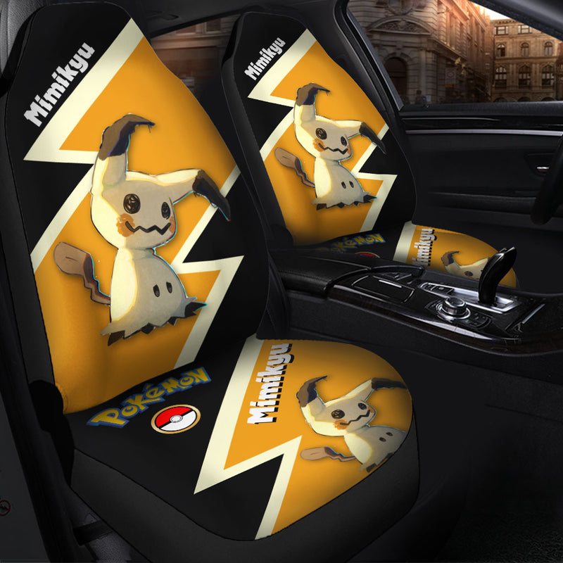 Mimikyu Pokemon Premium Custom Car Seat Covers Decor Protectors Nearkii
