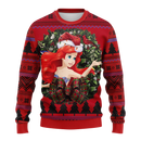 Ariel The Little Mermaid Noel Mc Ugly Christmas Sweater Thanksgiving Gift Nearkii