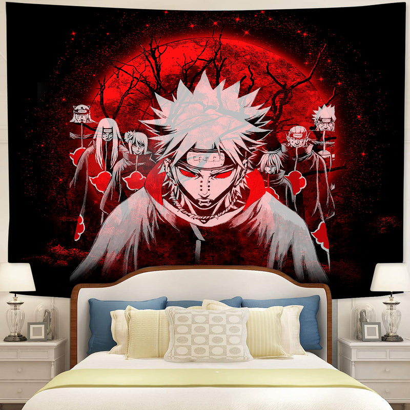 Akatsuki Moonlight Tapestry Room Decor Nearkii