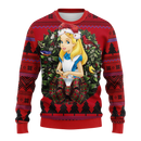 Alice In Wonderland Noel Mc Ugly Christmas Sweater Thanksgiving Gift Nearkii