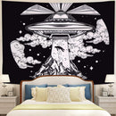Alien UFO Tapestry Room Decor Nearkii