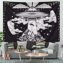 Alien UFO Tapestry Room Decor Nearkii