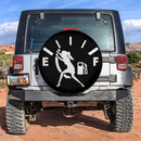 Funny Almost Out Of Gas Girl Jeep Car Spare Tire Covers Gift For Campers Nearkii