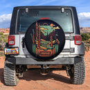 Amazing Of Wild Hippie Vintage Jeep Car Spare Tire Cover Gift For Campers Nearkii
