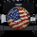 American Flag Old Glory Car Spare Tire Covers Gift For Campers Nearkii