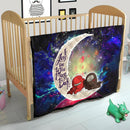 Among Us Couple Love You To The Moon Galaxy Quilt Blanket Nearkii