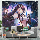 Tifa Lockhart Final Fantasy Tapestry Room Decor Nearkii