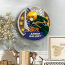 Attack On Titan Armin Arlert Wood Wall Clock Nearkii