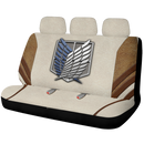 Attack On Titan Survey Corps Anime Car Back Seat Covers Decor Protectors Nearkii