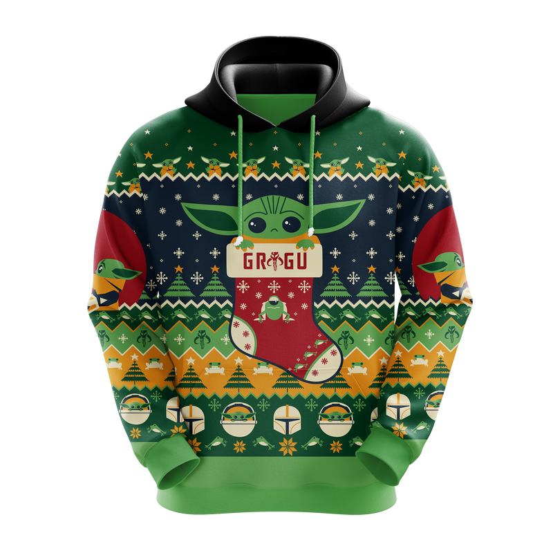 Baby Yoda Star Wars Hoodie Xmas Gift