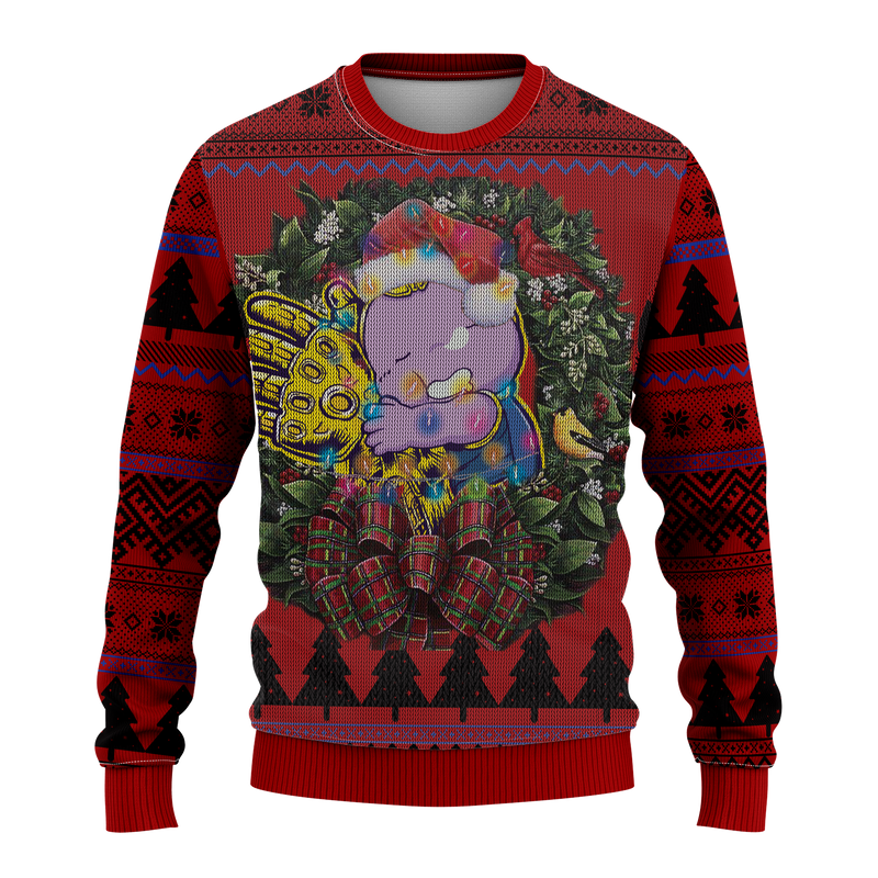 Baby Thanos Avengers Mc Ugly Christmas Sweater Thanksgiving Gift Nearkii