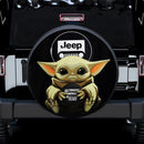 Baby Yoda Jeep Car Spare Tire Covers Gift For Campers Nearkii