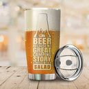 Beer Great Camping Story Camping Camfire Tumbler 2023 Nearkii