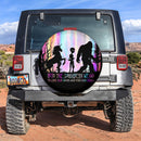 Bigfoot Alien Unicorn Jeep Car Spare Tire Covers Gift For Campers Nearkii