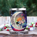 Bokuhina Love You To Moon And Back Premium Wine Tumbler Nearkii