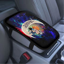 Bokuhina Love To Moon Back Galaxy Premium Custom Armrest Center Console Cover Car Accessories Nearkii