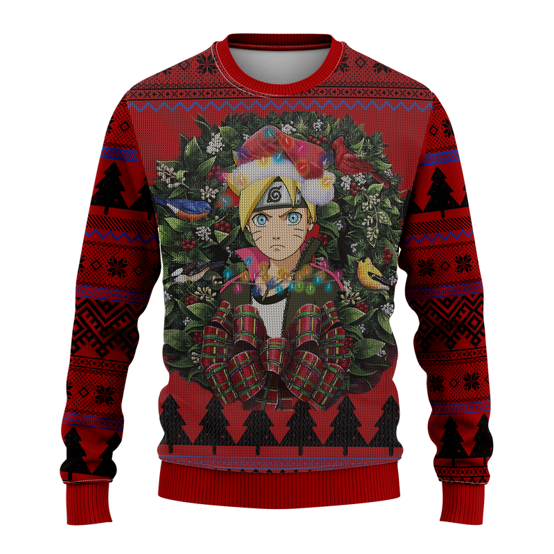 Boruto Mc Ugly Christmas Sweater Thanksgiving Gift Nearkii