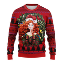 Brave Princess Noel Mc Ugly Christmas Sweater Thanksgiving Gift Nearkii
