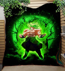 Broly Moonlight Quilt Blanket Nearkii