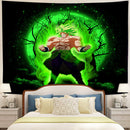 Broly Moonlight Tapestry Room Decor Nearkii
