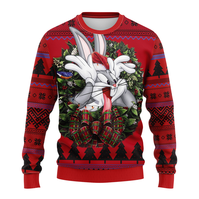 Bugs Bunny Noel Mc Ugly Christmas Sweater Thanksgiving Gift