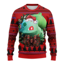 Bulbasaur Pokemon Noel Mc Ugly Christmas Sweater Thanksgiving Gift Nearkii