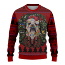 Bulldog Mc Ugly Christmas Sweater Thanksgiving Gift Nearkii