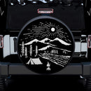 Camping Aholic Car Spare Tire Cover Gift For Campers Nearkii