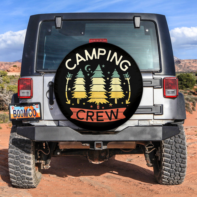 Camping Trip Spare Tire Cover Gift For Campers Nearkii