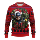 Captain American Winter Soldier Noel Mc Ugly Christmas Sweater Thanksgiving Gift Nearkii